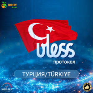 VPN VLESS 🛡️ Турция 🌍 Скорость 2 Gb⚡Работает в РФ✊🏻