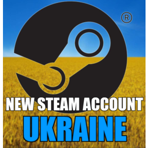 ・НОВЫЙ STEAM АККАУНТ С РЕГИОНОМ・УКРАИНА + ПОЧТА