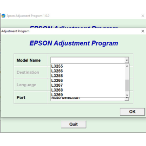 Сброс Epson L3258 L1218 L1259 L3218 L3258 L3269