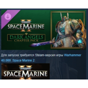 Warhammer 40,000 Space Marine 2 Dark Angels Chapter Pac