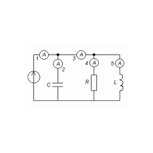 Задача 02100111-0200-0002 (решение от ElektroHelp). Параллельное соединение R, L, C.