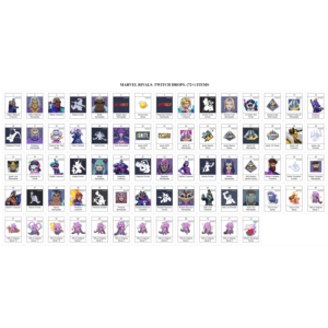 МАРВЕЛ РИВАЛС【ТВИЧ ДРОПЫ】72+ СКИНА / ПРЕДМЕТА + ПОДАРОК