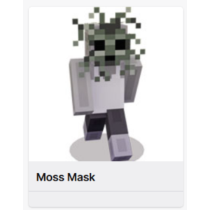 МАЙНКРАФТ【 Moss Mask】СКИН✦ КОД ✦ПРЕДМЕТ✦JAVA &BEDROCK