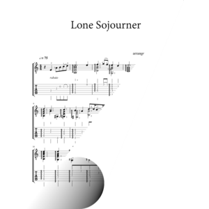 Lone Sojourner (from 