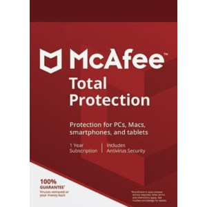 McAfee Total Protection (2025) 1 устройство 1 год Глоба