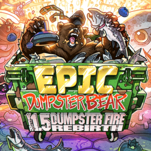 Epic Dumpster Bear 1.5 DX: Dumpster Fire Rebirth PS4 &