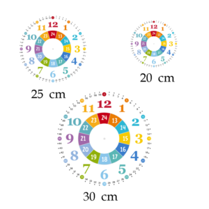 Шаблон для часов – стильный декор своими руками