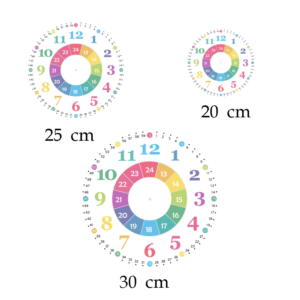 Шаблон для часов –  своими руками