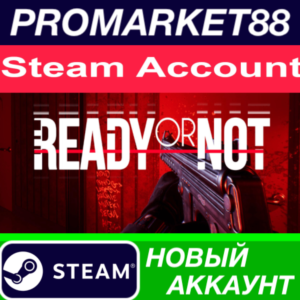 ✅ Ready Or Not Steam АККАУНТ НОВЫЙ +ПОЧТА🟢