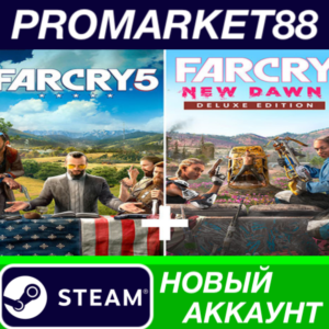 ✅ Far Cry 5 + Far Cry New Dawn Deluxe Edition Bundle St