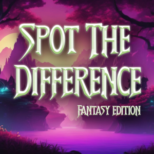Spot The Difference Fantasy Edition PS4 & PS5