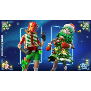 Fornite, 3 скина, Holiday Boxy, Полный доступ