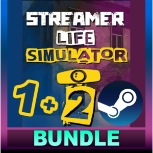 ・STREAMER LIFE SIMULATOR  1 + 2・STEAM АККАУНТ + ИГРЫ・