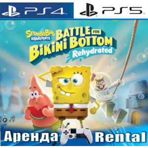 🎮SpongeBob Battle for Bikini (PS4/PS5/RUS) Аренда🔰