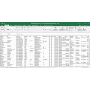 База теннисных кортов России РФ