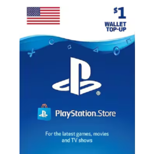 🔥PlayStation PSN $1 USD Пополнение счета в США Мгнове