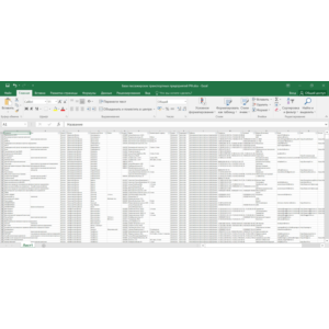 База пассажирских транспортных предприятий России РФ