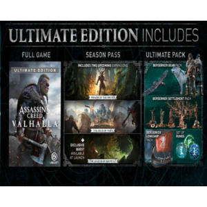 🎮 🎮Assassin's Creed Valhalla Ultimate + 🎁 -Console⭐