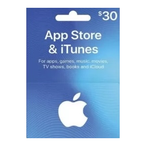 iTunes Gift Card $30 USA - без комиссии