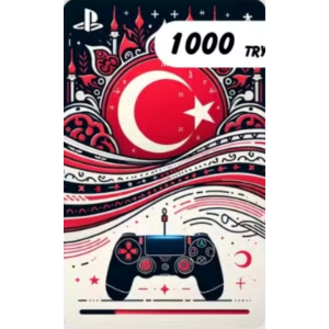 PSN Gift Card Turkey 1000 TL Instant Auto Delivery