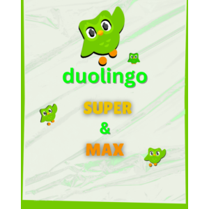 🤓 DUOLINGO PREMIUM SUPER 🔥 - НА 6/12 МЕСЯЦЕВ 🏆