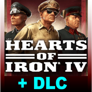 ・HEARTS OF IRON IV + DLC ・STEAM АККАУНТ・
