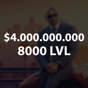 Деньги $4.000.000.000 | 8000 LVL | Full Unlocks