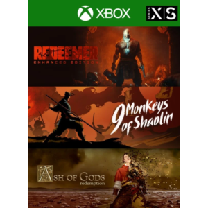 9 MONKEYS OF SHAOLIN + ASH OF GODS + REDEEMER: BUNDLE🔑