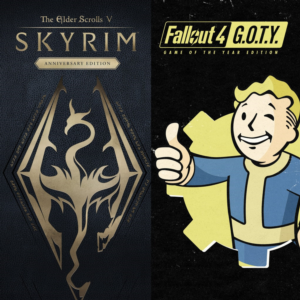 🟢Skyrim Anniversary Edition + Fallout 4 G.O.T.Y🟢Xbox