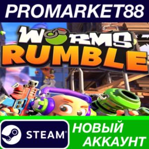 ✅ Worms Rumble Steam АККАУНТ НОВЫЙ +ПОЧТА🟢