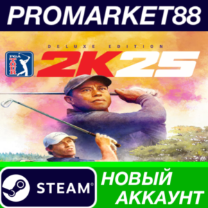 ✅ PGA TOUR 2K25 Deluxe Edition Steam АККАУНТ +ПОЧТА🟢