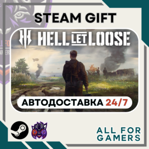 📘 Hell Let Loose  Steam GIFT ⭐Авто⭐ RU✅