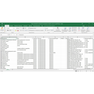 База магазинов портьерных тканей и штор России РФ