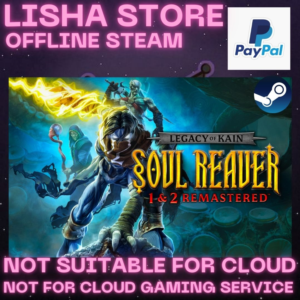 Legacy of Kain Soul Reaver 1&2 Remast Steam for 90 days