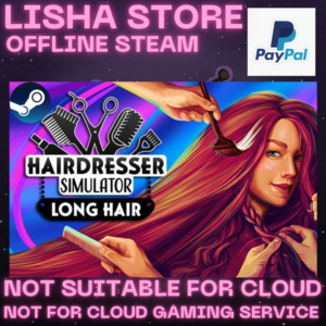 Hairdresser Simulator Long Hair + DLC Стим на 90 дней
