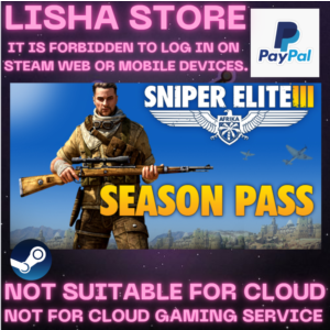 Sniper Elite 3+Season Pass Стим Оффлайн на 90 дней