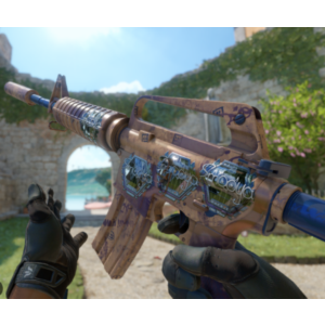 M4A1-S | ПОМОЙ МЕНЯ ПЖ С 4 СЛУЧАЙНЫМИ НАКЛЕЙКАМИ