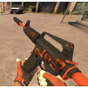 M4A1-S | NITRO С 4 СЛУЧАЙНЫМИ НАКЛЕЙКАМИ