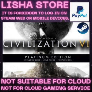 Sid Meiers Civilization VI Platinum Стим на 90 дней