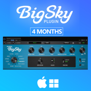 🔵 Плагин BigSky Multi Reverb 4-12 МЕСЯЦЕВ 🔑[iLok Key]