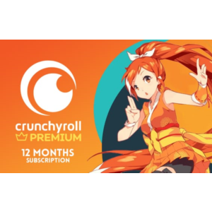 Crunchyroll Mega Fan 12 months