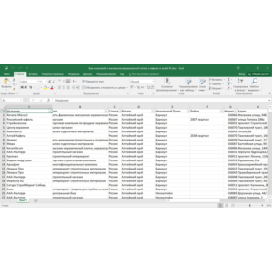 База магазинов керамической плитки и кафеля России РФ