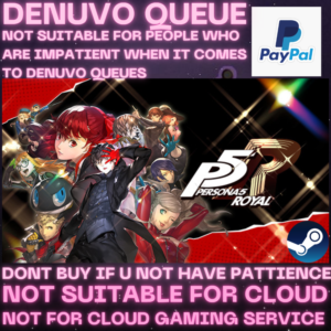 Persona 5 Royal Стим Оффлайн на 90 дней