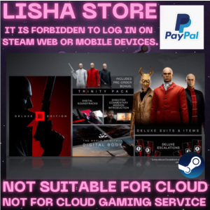 HITMAN 3 DELUXE + 7 DEADLY SINS PACK Стим на 90 дней