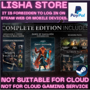 Assassins Creed Valhalla Complete Стим на 90 дней