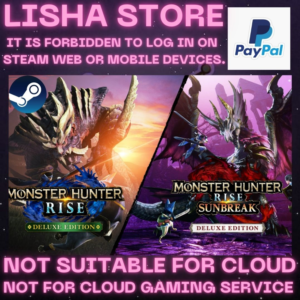 Monster Hunter Rise Deluxe+Sunbreak Стим на 90 дней