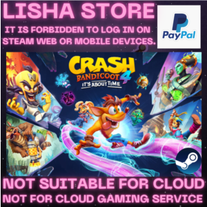 Crash Bandicoot 4: It’s About Time Стим на 90 дней