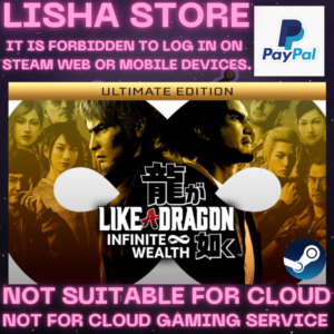 Like a Dragon Infinite Wealth Ultimate steam 90 days