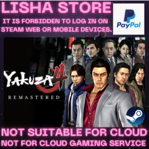 Yakuza 4 Remastered Стим Оффлайн на 90 дней