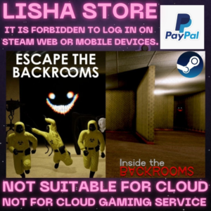 Inside The Backrooms+Escape The Backroom steam 90 days